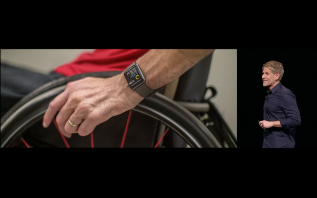 Apple zeigt WatchOS 3. (Screenshot: Golem.de)